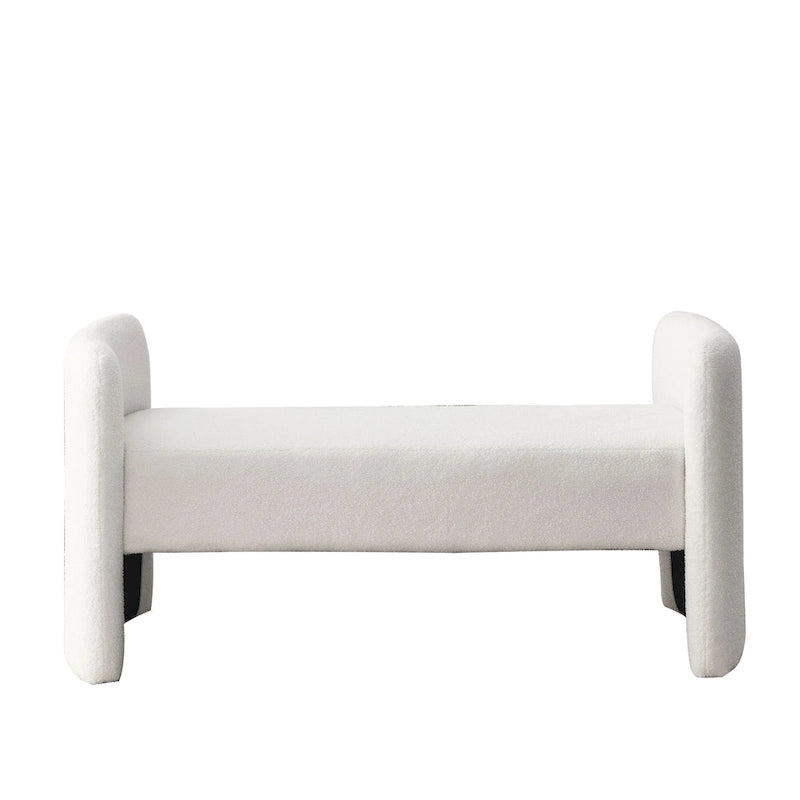 H-förmige, mit Polyester bezogene Bank mit modernem, vielseitigem Design
