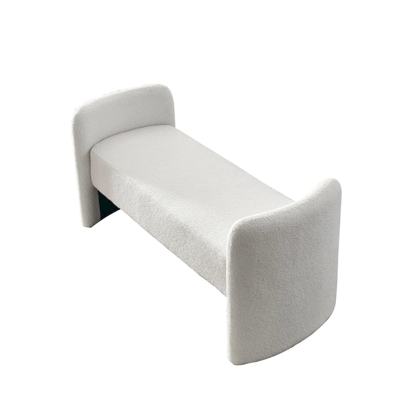 H-förmige, mit Polyester bezogene Bank mit modernem, vielseitigem Design