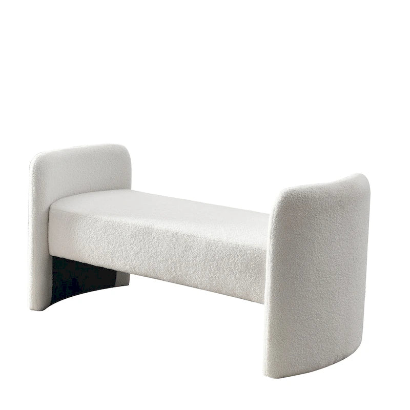 H-förmige, mit Polyester bezogene Bank mit modernem, vielseitigem Design