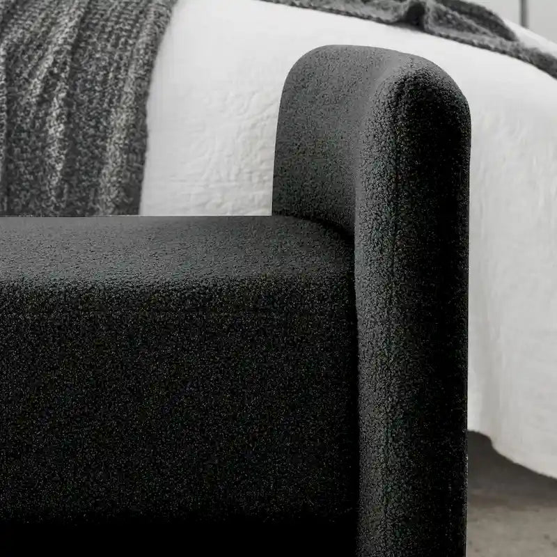H-förmige, mit Polyester bezogene Bank mit modernem, vielseitigem Design
