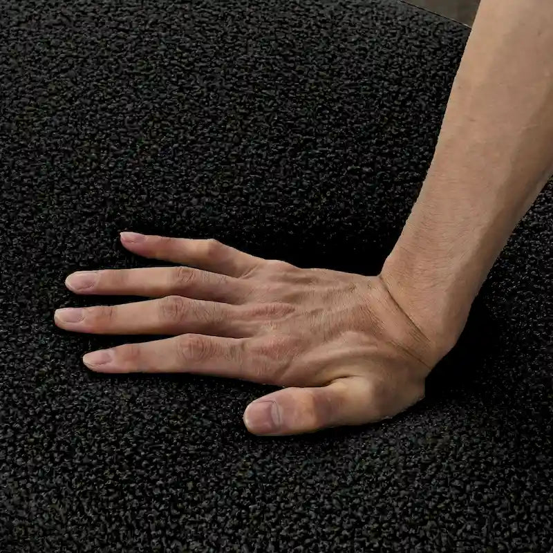 H-förmige, mit Polyester bezogene Bank mit modernem, vielseitigem Design