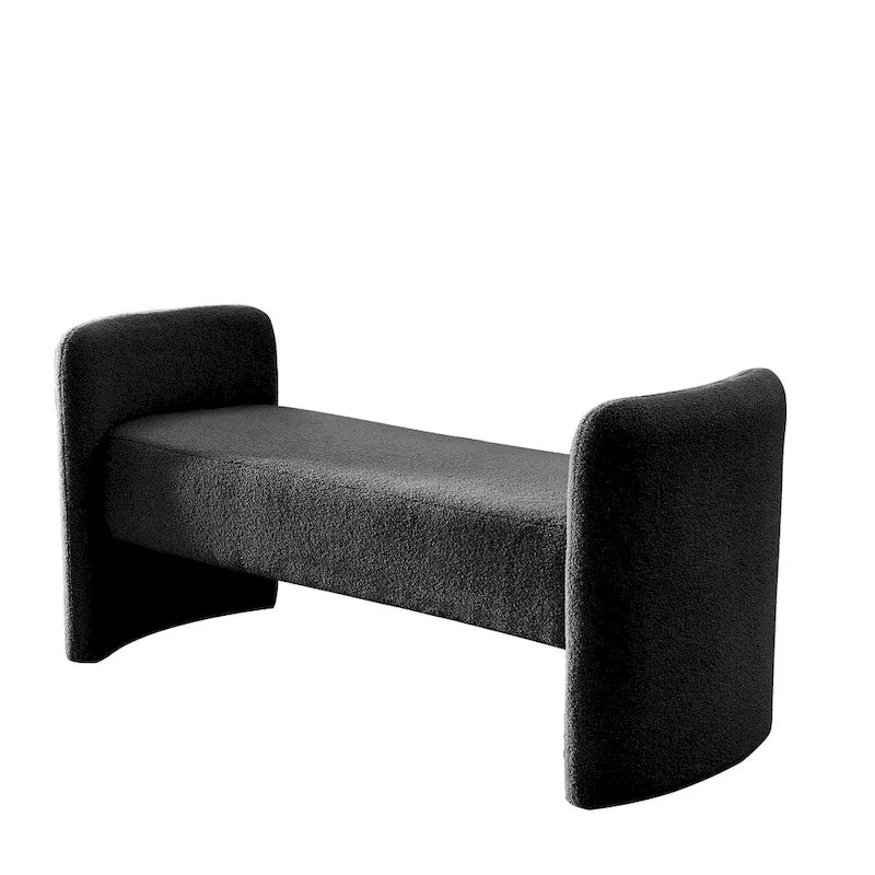 H-förmige, mit Polyester bezogene Bank mit modernem, vielseitigem Design