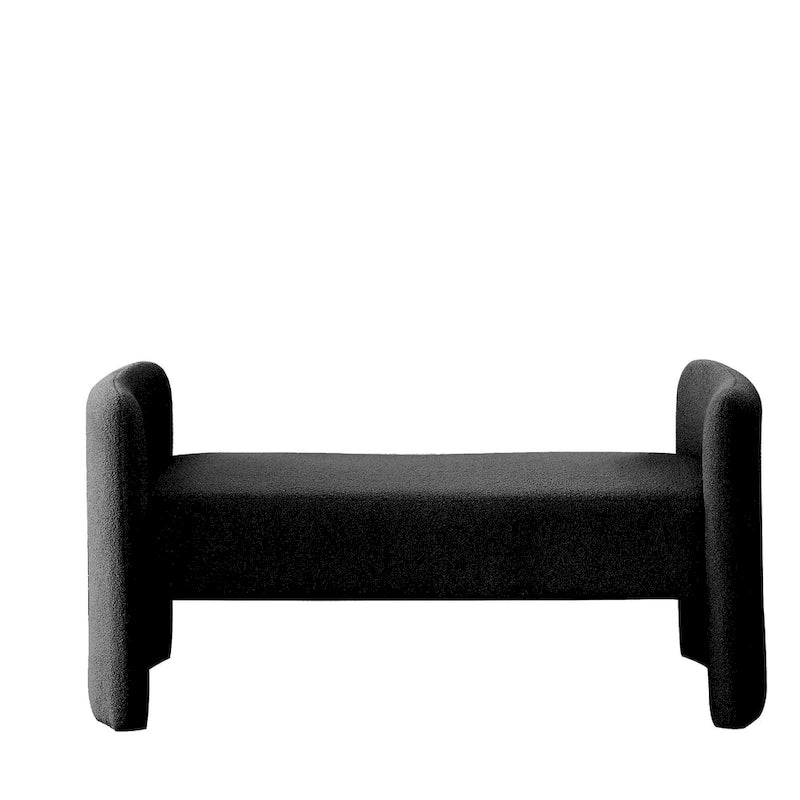 H-förmige, mit Polyester bezogene Bank mit modernem, vielseitigem Design