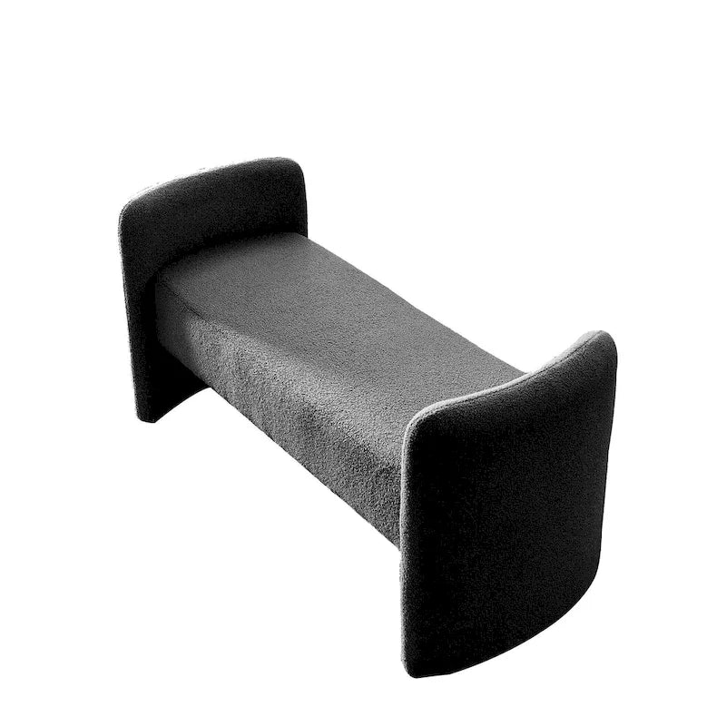 H-förmige, mit Polyester bezogene Bank mit modernem, vielseitigem Design
