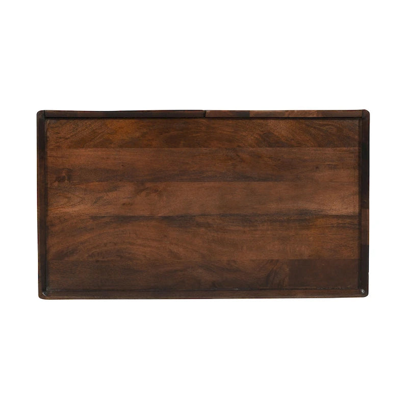 Akzent-Holzschrank mit Stauraum und verstellbarem Regal für das Esszimmer