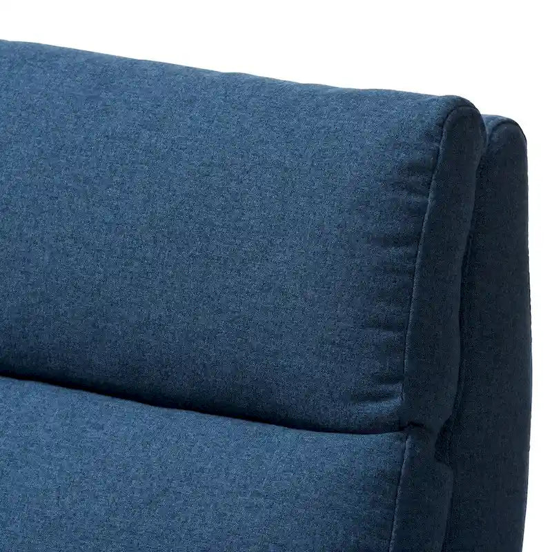 Mid-Century Stoff-Liegesessel