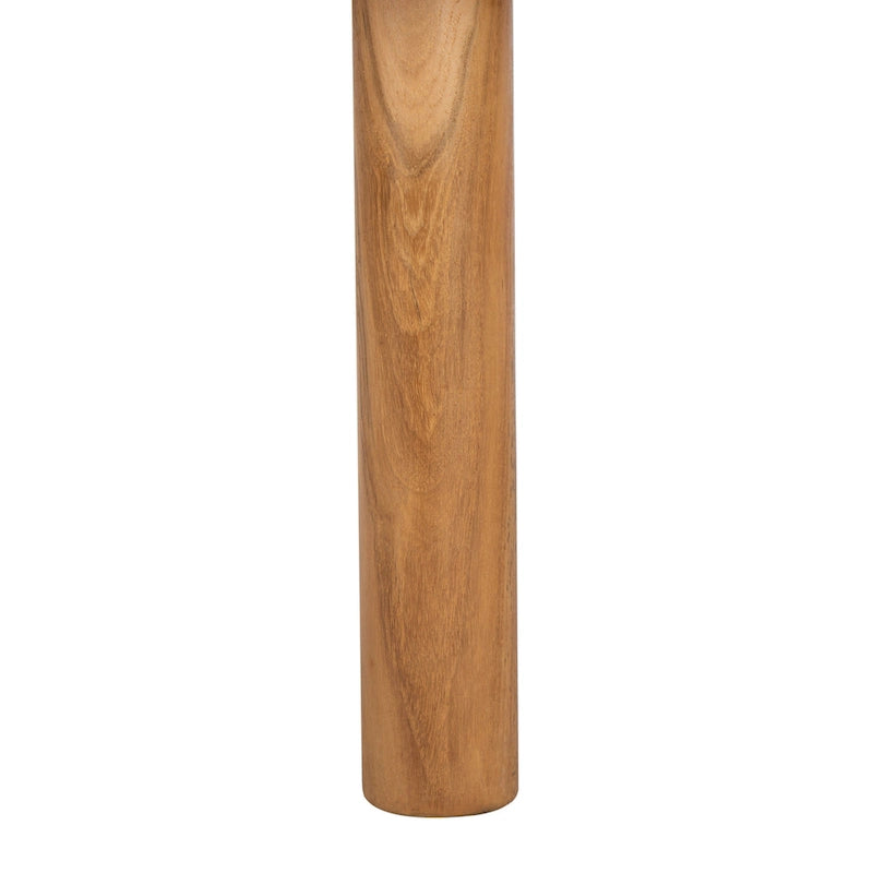 Teakbank mit Kissen - 178 cm B x 66 cm T x 48 cm H