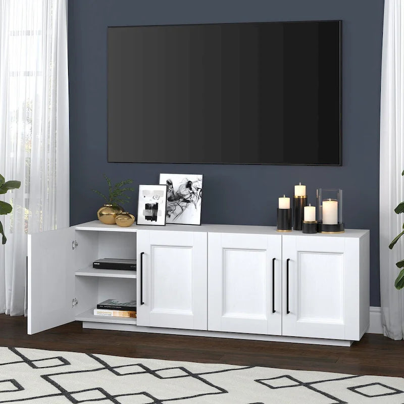 Rechteckiger TV-Ständer für Fernseher bis 75" – 172,7 cm breit