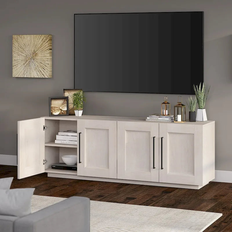 Rechteckiger TV-Ständer für Fernseher bis 75" – 172,7 cm breit