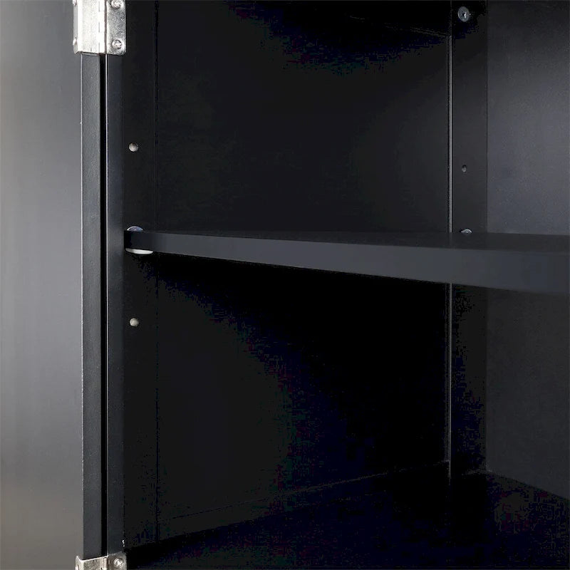 Hoher Badezimmerschrank, freistehender Aufbewahrungsschrank