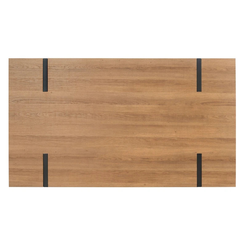 Esstisch im Mid-Century Industrial Rustic Stil – 150 cm B x 89 cm T x 76 cm H