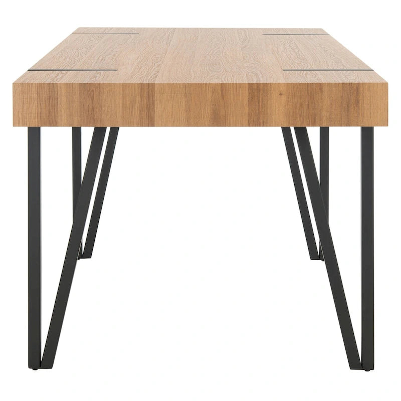 Esstisch im Mid-Century Industrial Rustic Stil – 150 cm B x 89 cm T x 76 cm H