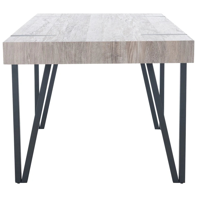 Esstisch im Mid-Century Industrial Rustic Stil – 150 cm B x 89 cm T x 76 cm H