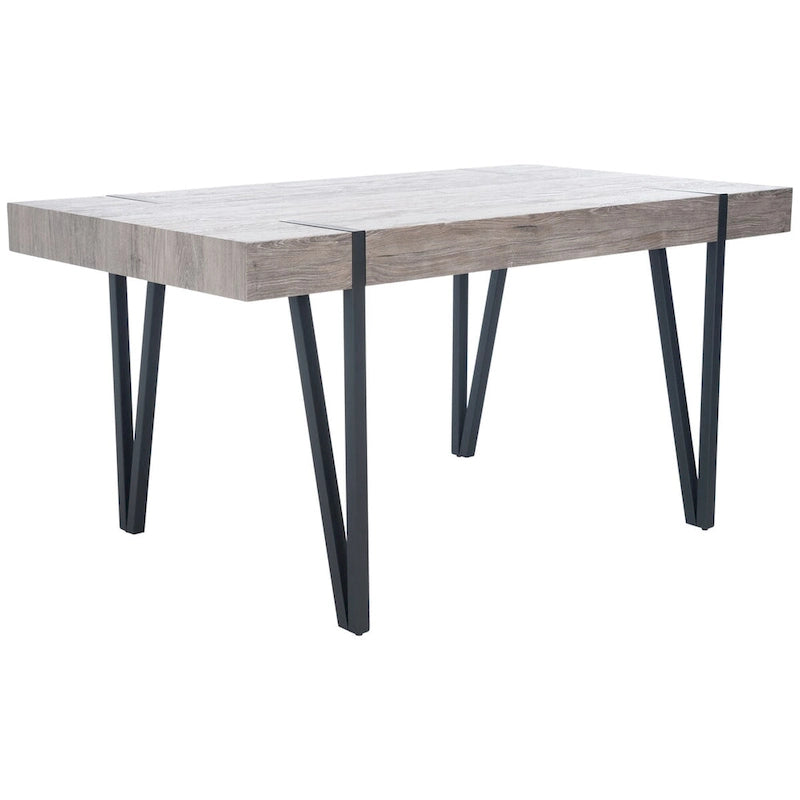 Esstisch im Mid-Century Industrial Rustic Stil – 150 cm B x 89 cm T x 76 cm H