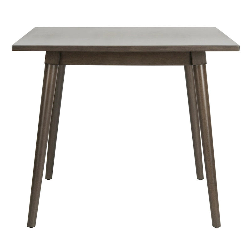 36" quadratischer Esstisch mit Beinen im Vintage-Stil