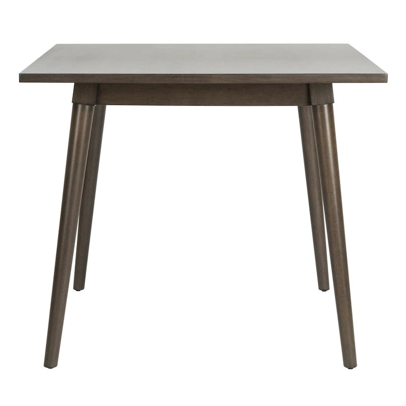 36" quadratischer Esstisch mit Beinen im Vintage-Stil