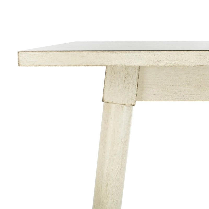 36" quadratischer Esstisch mit Beinen im Vintage-Stil